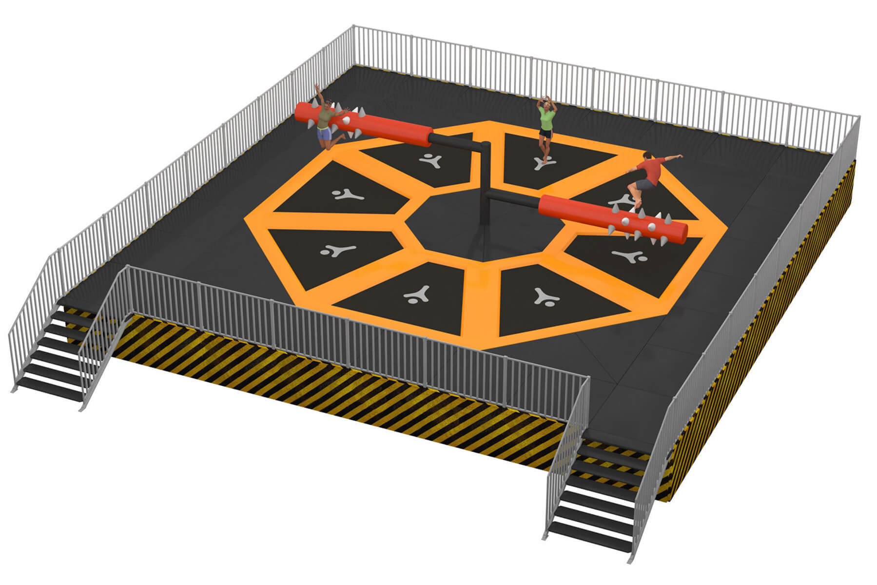 ELI Play supplier trampoline park, element Twister