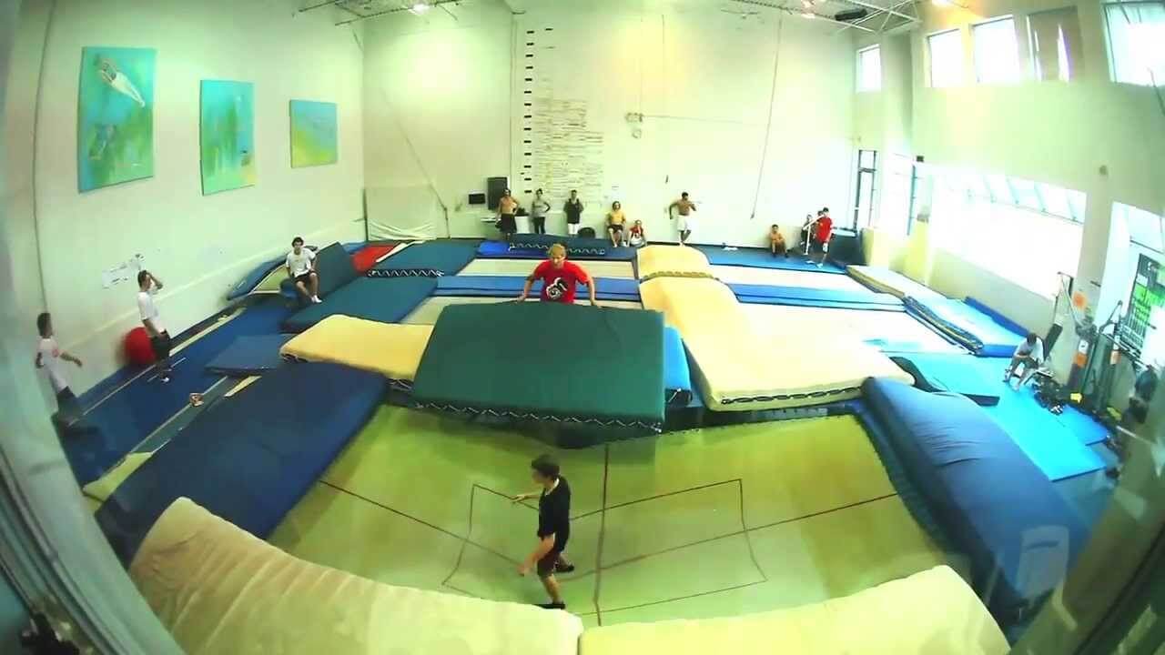 First trampoline clearance