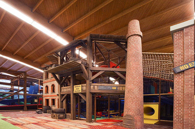 Indoor playground - factory style