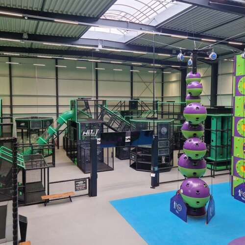 Hit it arena and Clip n Climb walls ELI Play