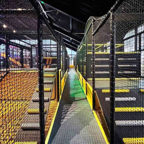 Ninja play structure indoor playground manufacturer ELI Play