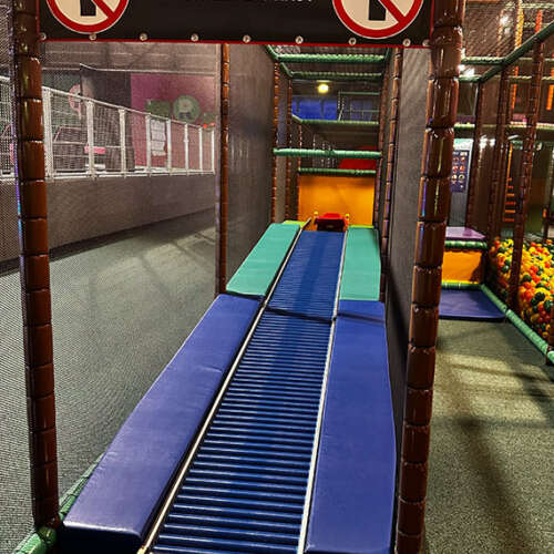 Roller Run slide mini for indoor playgrounds ELI Play