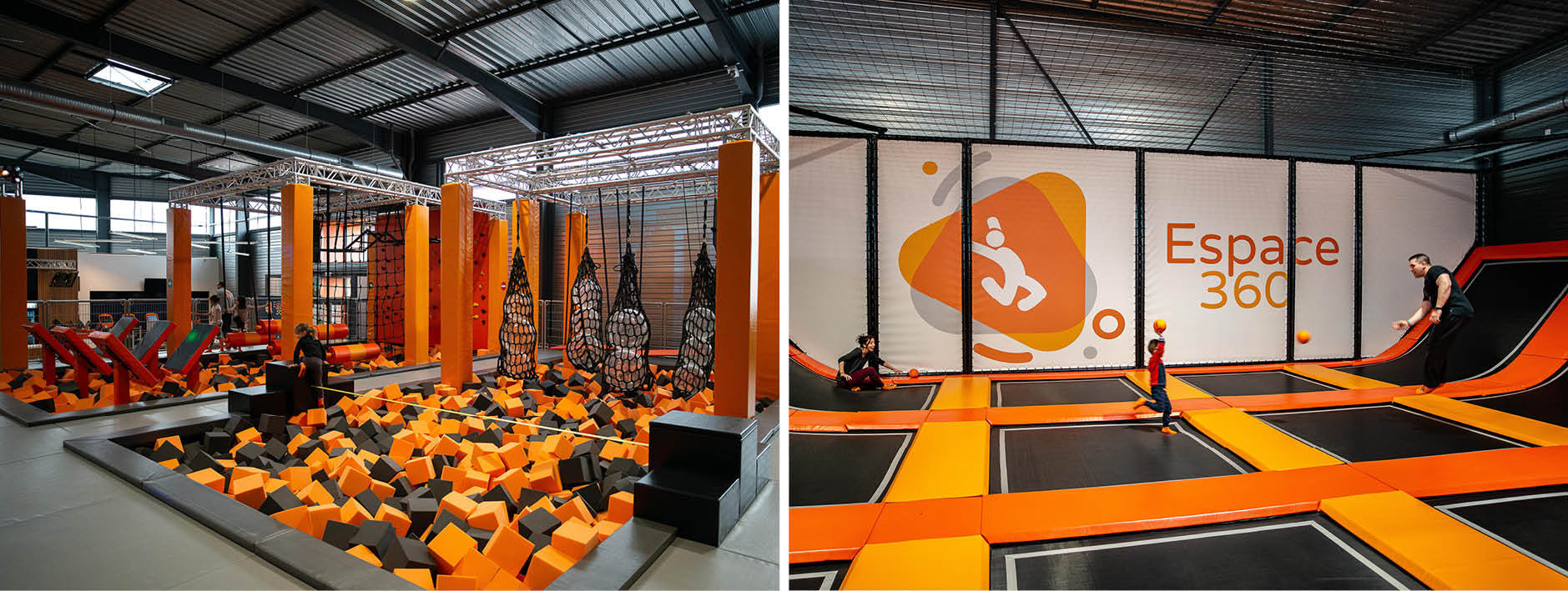 Trampoline park Espace 360 Luisant