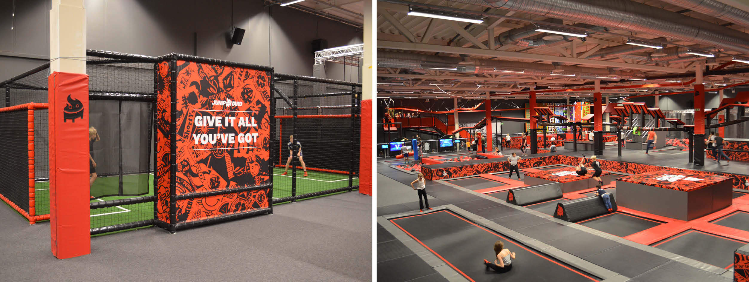 Trampoline park Jump Yard Nacka