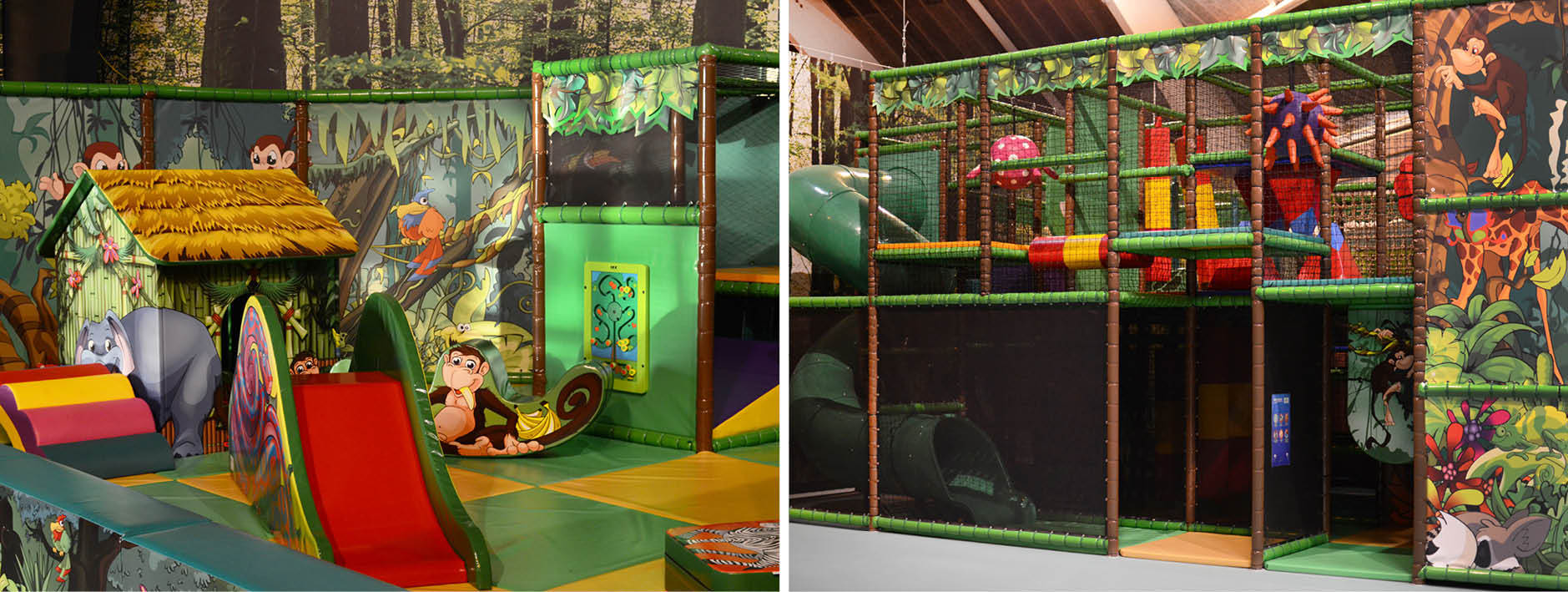 Soft play and play structure