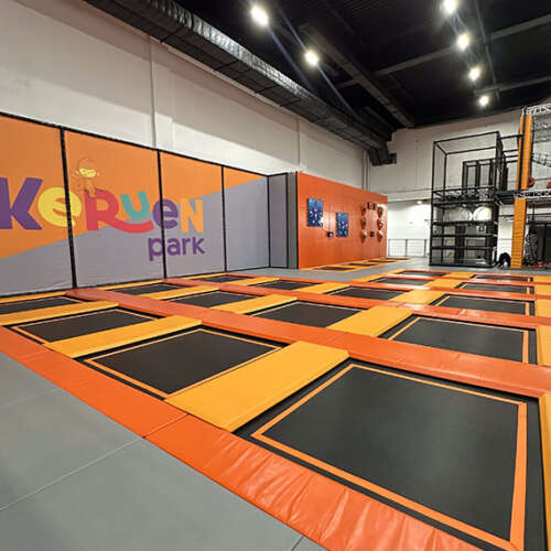 Trampoline park Keruen Park Aktobe ELI Play