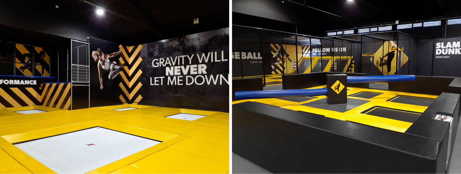 Trampoline park jumpsquare Kortrijk